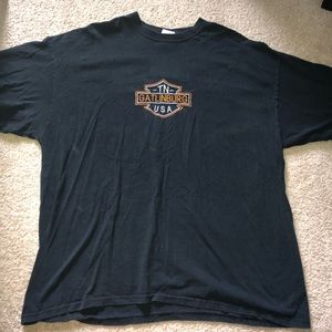 Men’s Harley Davidson Style Gatlinburg TN T shirt